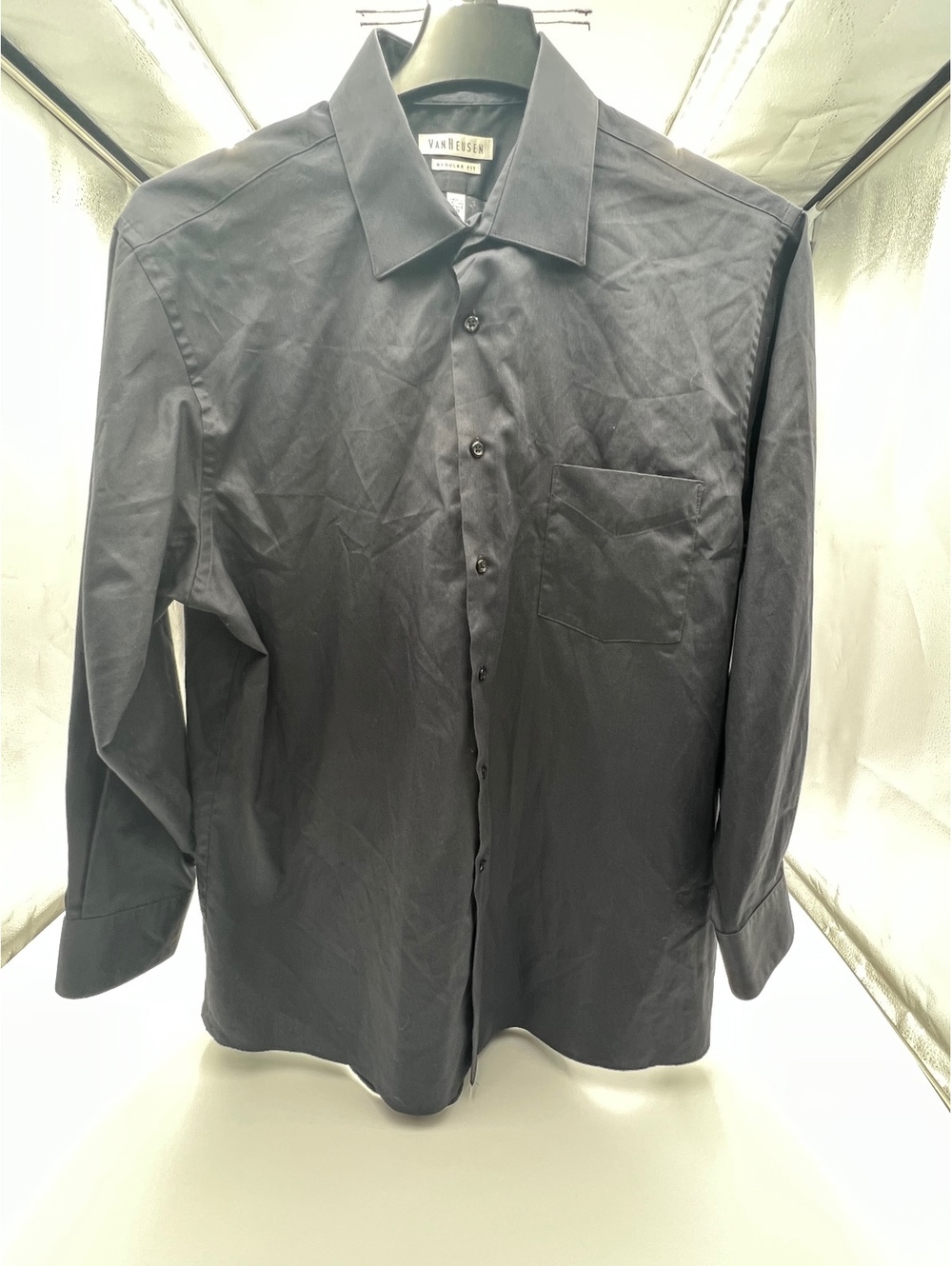 Van Heusen Men’s Long Sleeve Button Up Dress Shirt Business Casual